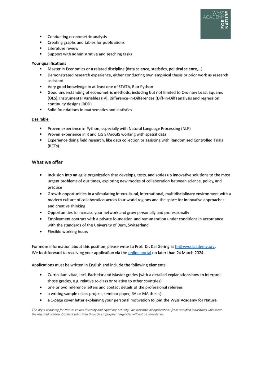We are hiring two full time research assistants (e.g. as a Predoc before a Phd) to work with us on exciting projects at the intersection of political economy and development economics. Short thread with more details and tipps to apply 1/n dropbox.com/scl/fi/doq0ui8…