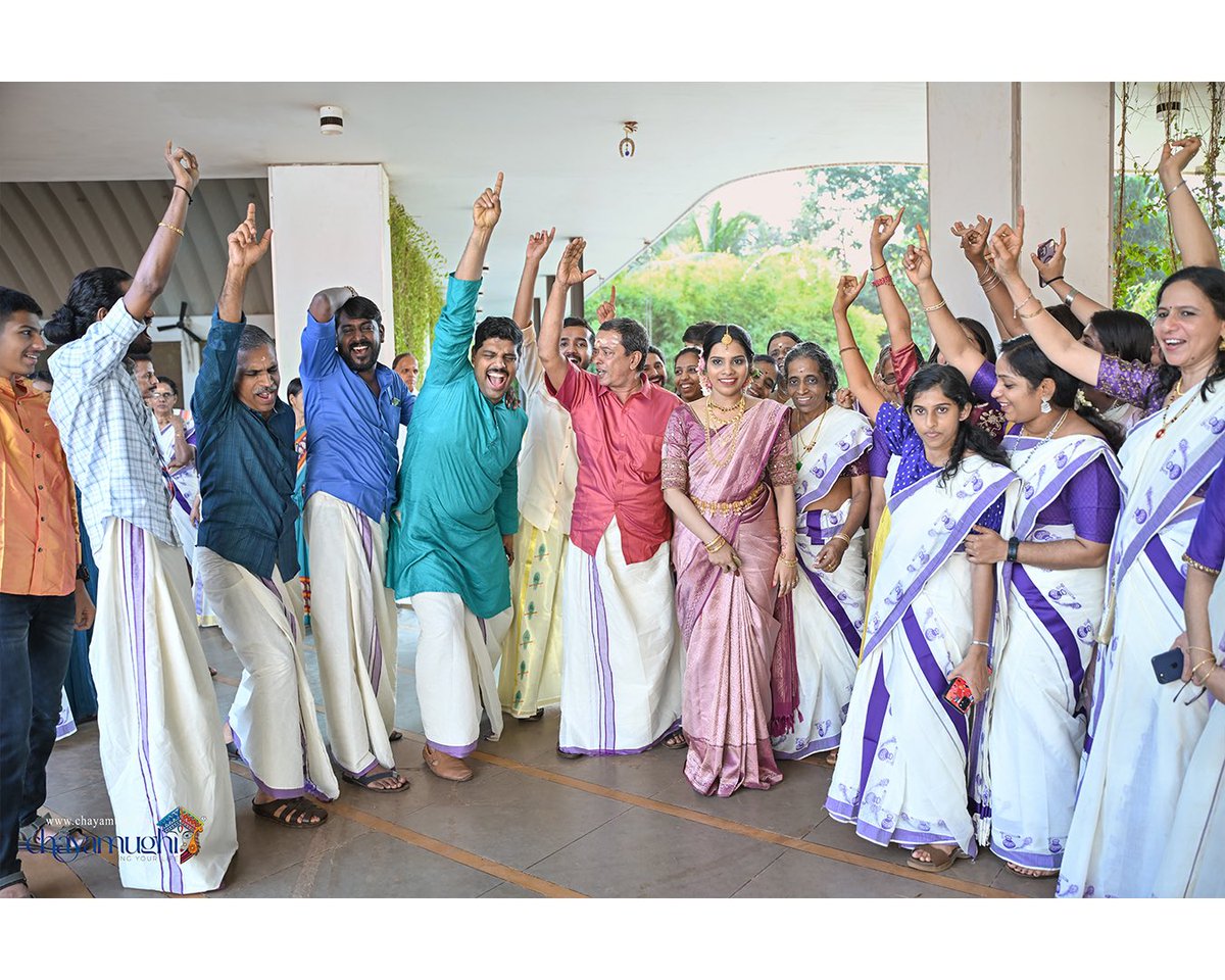 Celebrate! Congratulations Athira & Vasudevan ❤️! 

#KeralaWedding
