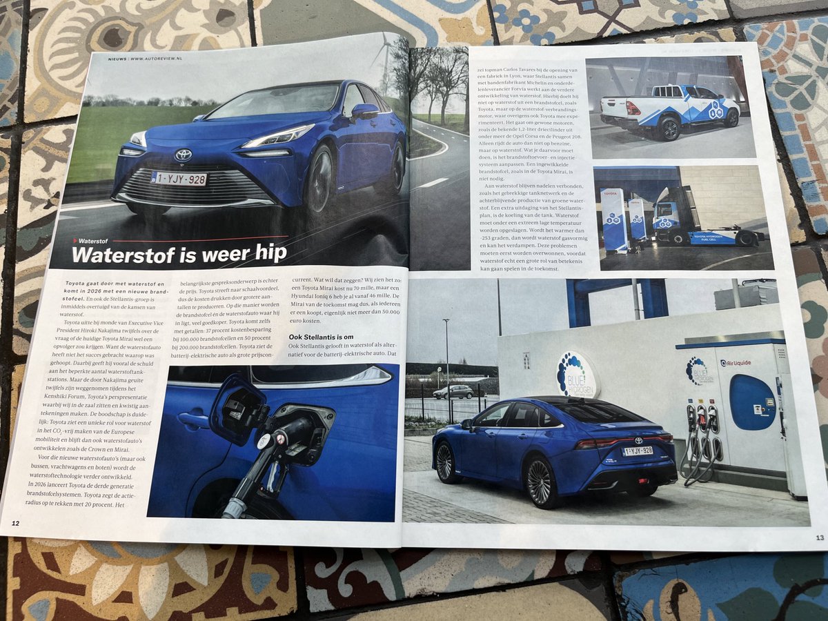 Autonoeuws: Toyota, ¿podemos publicar lo de vuestros EVs? 🔋

Toyota: Vale, pero meted luego algo de atrezzo sobre los FCEVs 🔮