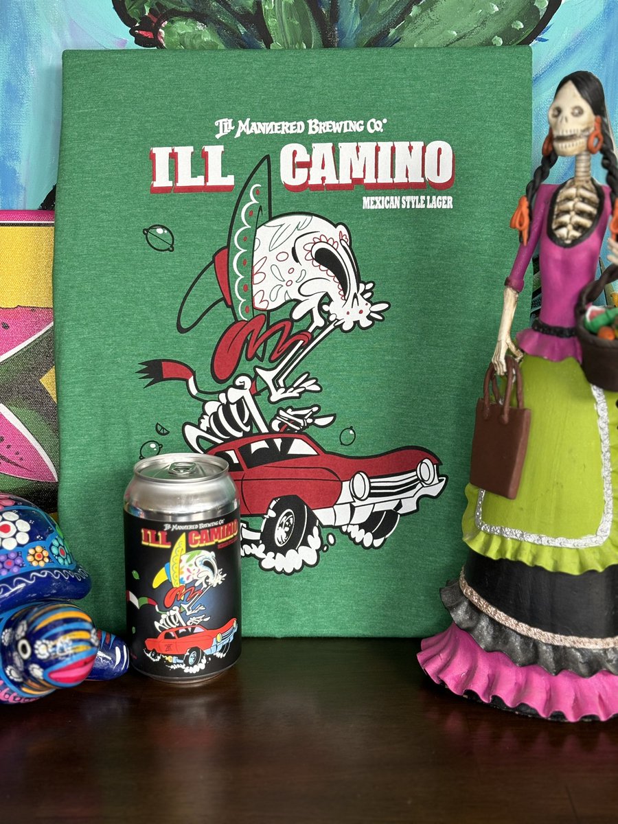 It’s Friday! If you were in earlier this week, did you see we have new Ill Camino t-shirts!?! So stop by grab a shirt and wear your favorite beer! We have Bytchn Kitchen with us tonight serving dinner from 5-8pm