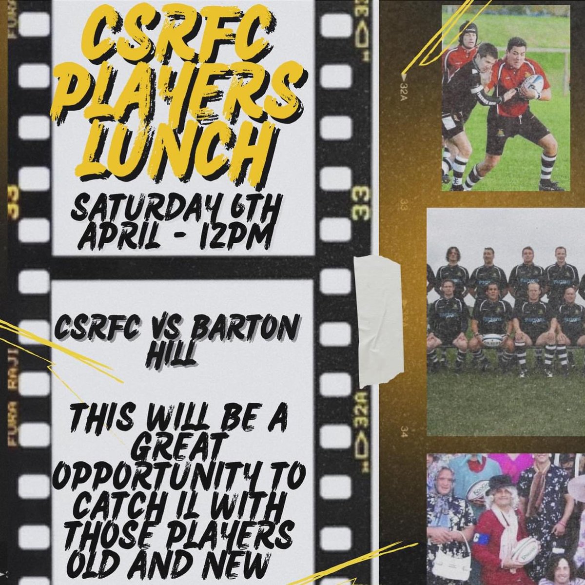 This Saturday we are holding our players dinner, where we drag former players out the wood work to have a day of social celebration. 🍻 Saturday will be a busy day for CSRFC, so be sure to get down to the club to have a drink with old and new faces!! ✨ @swsportsnews @KLBSport