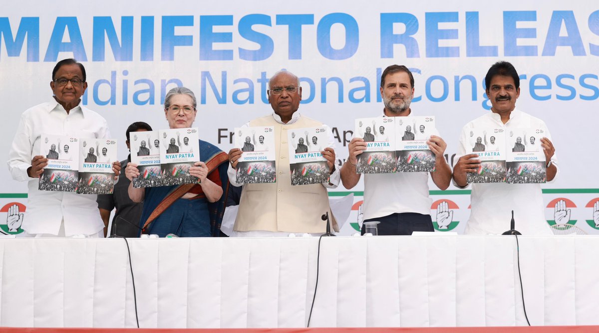 It is not just a manifesto, it is a roadmap for reviving India’s soul, bringing democratic and progressive values back to the centre, and reversing the damage done by the BJP-RSS over the last 10 years. We have a formidable track record of catapulting India to new, unimaginable…