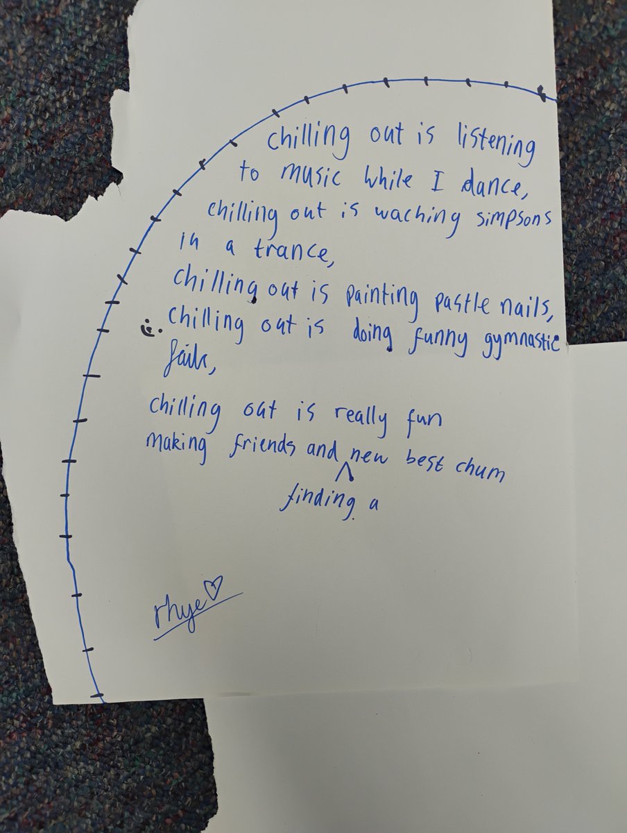 Another fantastic day yesterday at #WellSpring making our own poems & songs with our young creatives #BetterConnect #Northtyneside