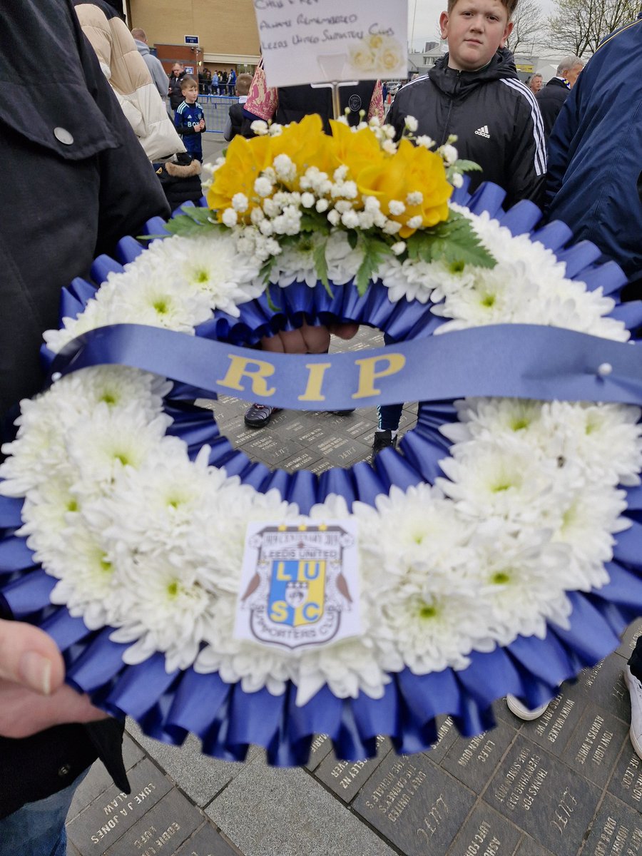 Respect to Chris & Kevin from Leeds United Supporters Club, gone & not forgotten. RIP.