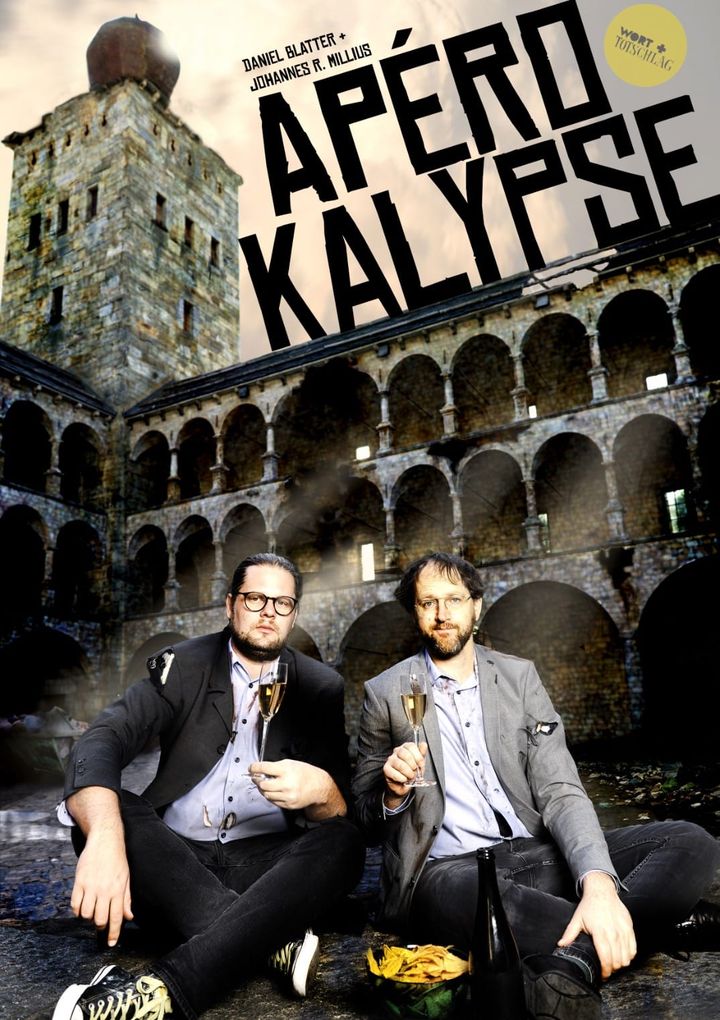 ●KulturTipp ❤ #KulturWallis● Dieses Weekend empfehlen wir dir die 🥂🍾 'Apérokalypse' im Kellertheater Brig . Das Kabarett-Duo Wort+Totschlag begleitet dich mit 🦷bissiger Satire, 🗣️Poesie und 🎶Musik durch die ✨ 2 letzten Stunden! Am facebook.com/73214869560882…