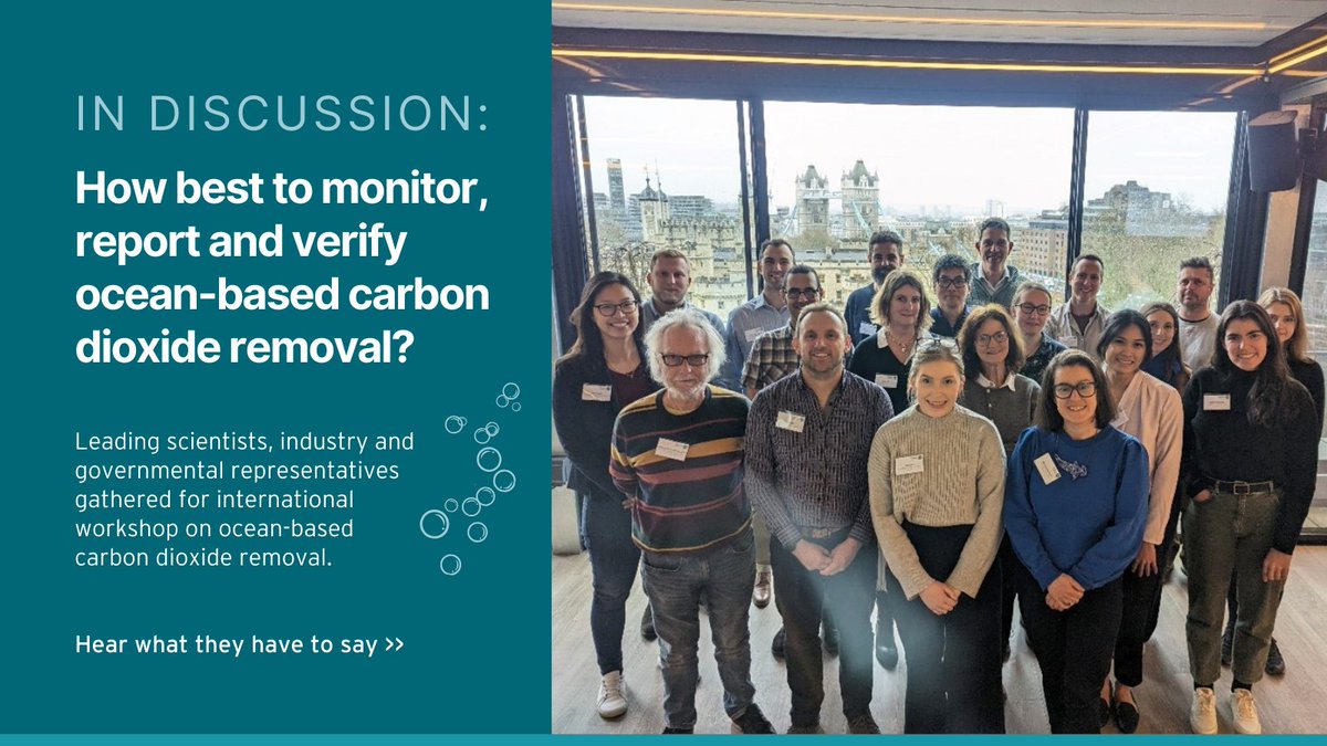 PlymouthMarine's tweet image. How best to monitor, report &amp;amp; verify #OceanBasedCarbonDioxideRemoval? Leading academics, government &amp;amp; industry reps gathered to discuss #oCDR approaches in workshop chaired by @seacure_co2 partners @UniofExeter &amp;amp; PML: pml.ac.uk/News/IN-DISCUS…
@uhmanoa @_CWorthy @NOCnews @ucdavis