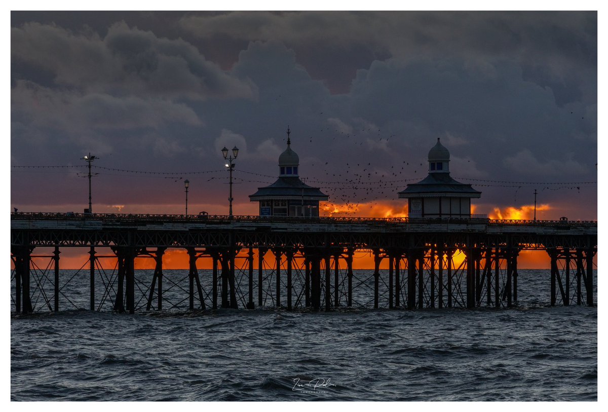 Beautiful colours at sunset at The North Pier #blackpool #lancashire @StormHour @ThePhotoHour @visitBlackpool