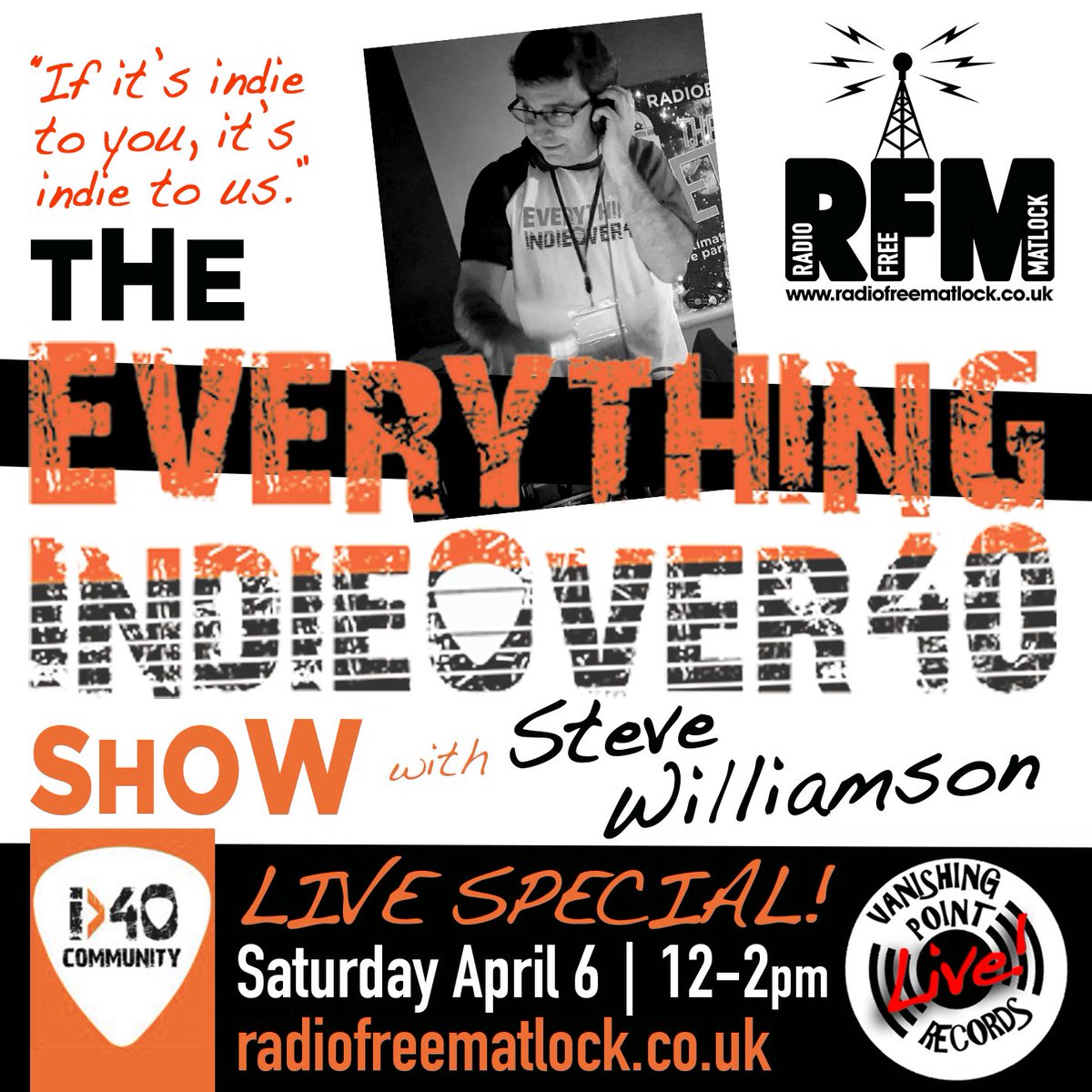 ✨ Friday night: completed! Missed out? Don't panic, everything's up on mixcloud.com/radiofreematlo… for you to listen back at your leisure 💛 TOMORROW! Lock in for @BDR_Andy for lush folky vibes from 9am, then join @IndieOver40 for a LIVE session from our VPR studios from 12pm! 🙌