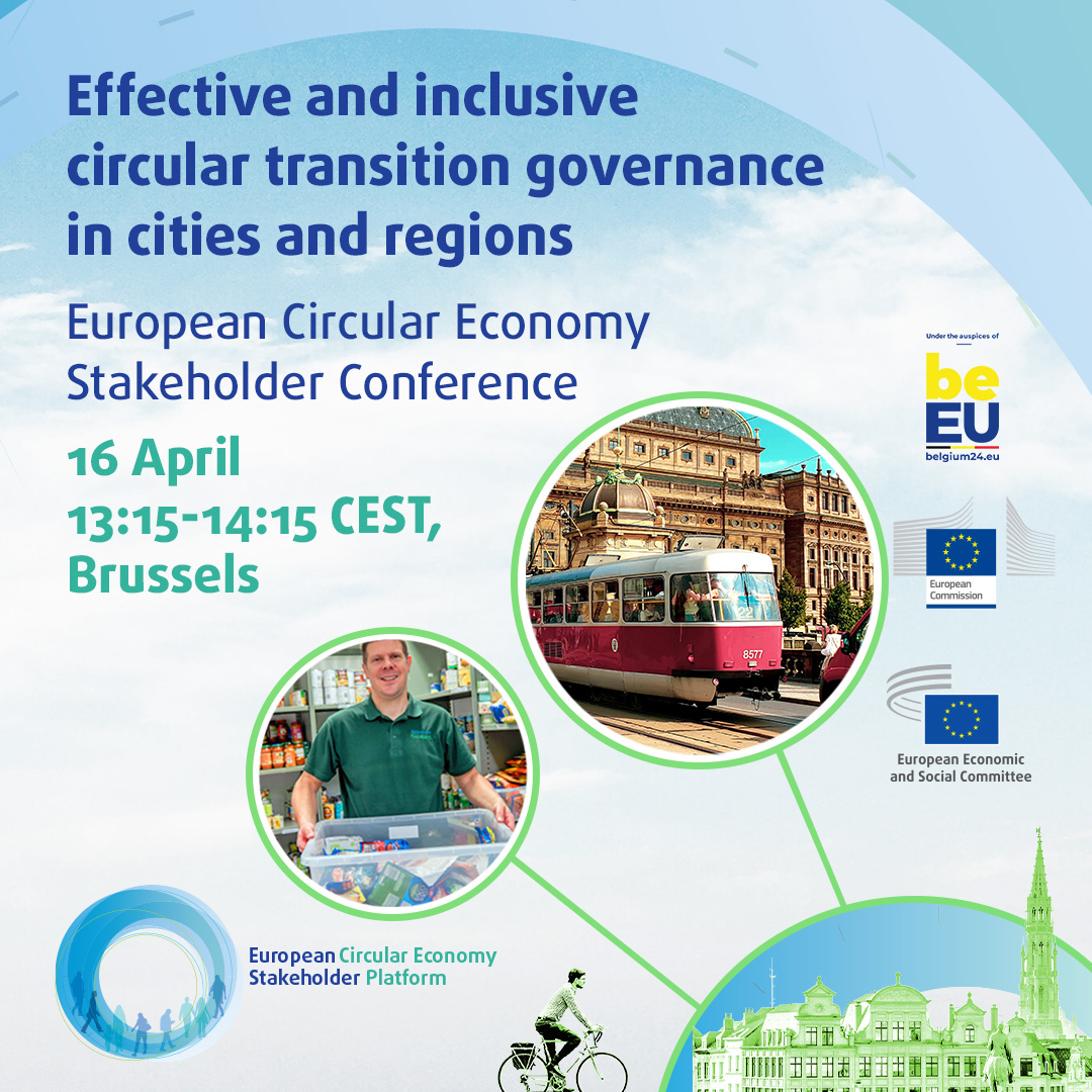 🏘️Local & regional authorities have significant influence over circular systemic changes rooted in community initiatives Join us 16/04 13:15 at #WCEF2024 to discuss: 🔸challenges & lessons learned 🔸financial resources 🔸monitoring transformation ➡️europa.eu/!jwrqcD