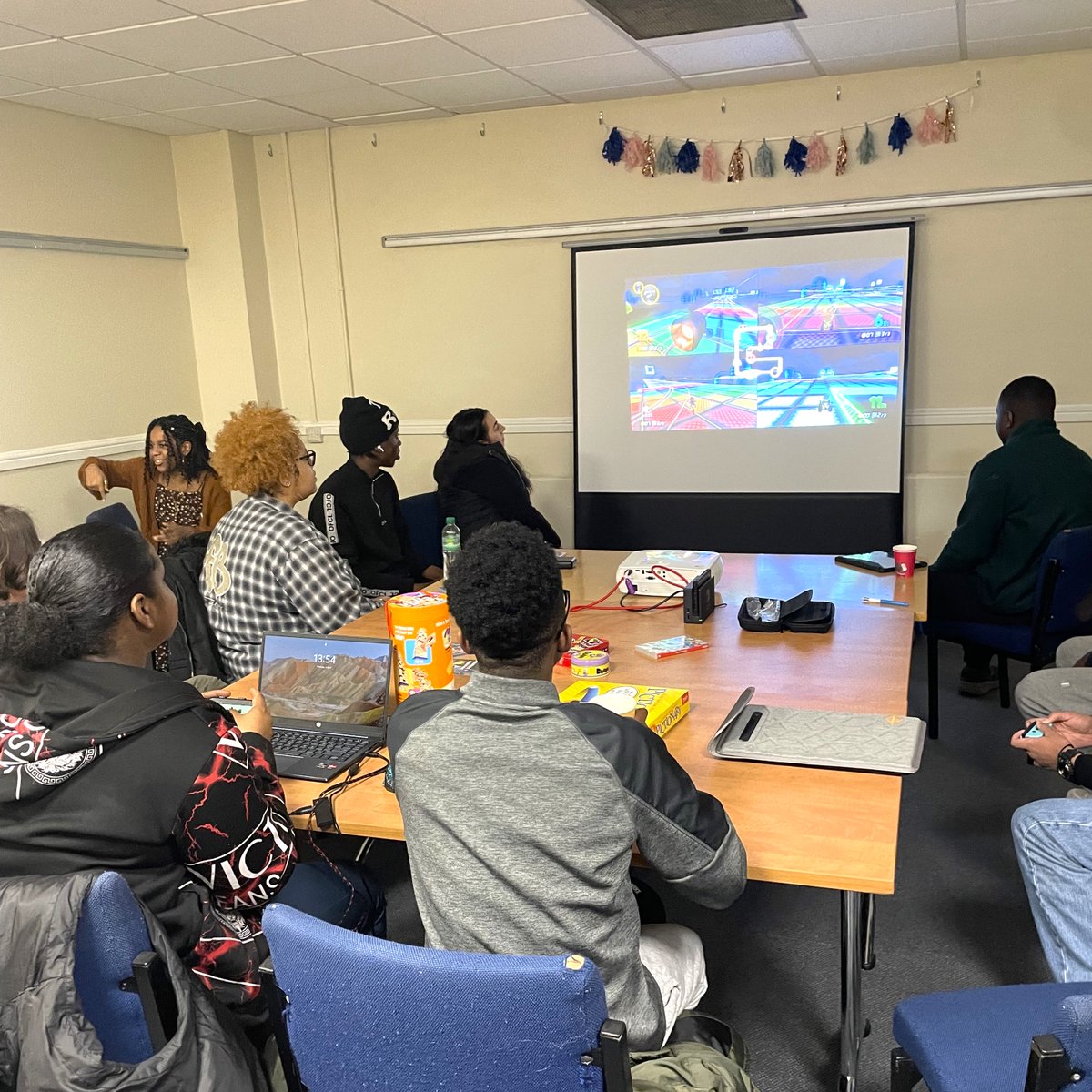 We had a great Games Night with our Young Adult Carers. We ate, played video and board games, and checked in with our Carers. There was some pretty impressive dancing when we broke out Just Dance!