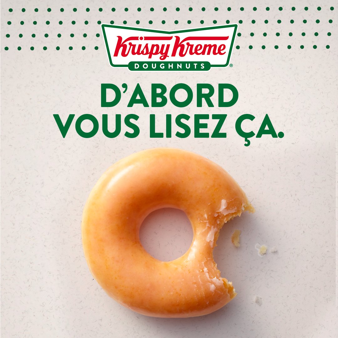 Ensuite vous lisez ça.

Et maintenant vous avez faim.