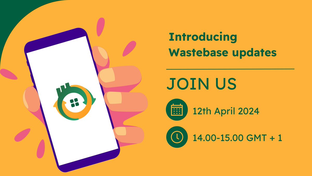 We are excited to share with you the latest enhancements we've made to Wastebase. Join us for a brief public session to discover the latest enhancements! Register at: bit.ly/wbregistration… #plastic #plasticmonitoring #plasticwaste #digital #climatetech #circulareconomy