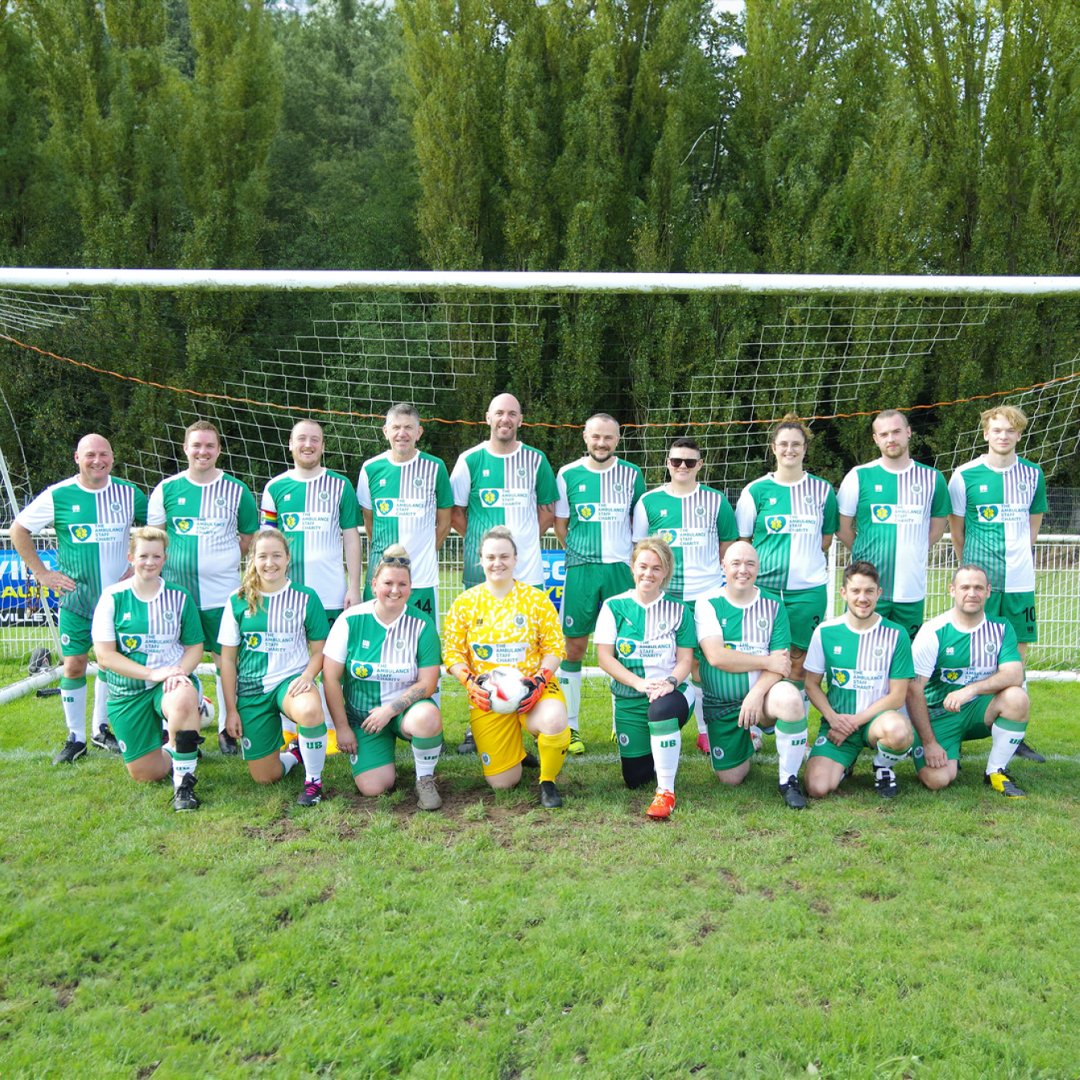 Of course, we couldn't forget our fab @EMASNHSTrust footballers taking on the firefighters in a #charity match at @ShepshedDynamo Dovecote Stadium tonight in aid of TASC & @firefighters999! Good luck team, we can't wait to hear how you do!
#FundraiserFriday