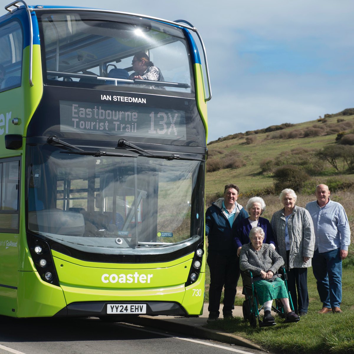 We're pleased to announce one of Brighton & Hove’s brand-new Coaster buses has been named after Ian Steedman aka. Mr. Sussex; founder of the locally celebrated ‘Sussex Day’! 🙌 Head over to our website to find out more: buses.co.uk/mr-sussex-coas…
