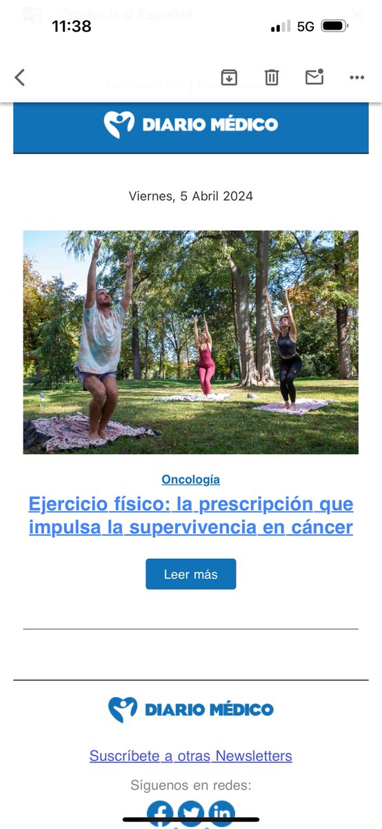 drvicentemiro's tweet photo. Próximos a iniciar nuestro programa de Rehabilitación Cardiaca, en la Fundación Instituto Valenciano de Oncología, esta publicación me parece muy pertinente https://t.co/isOn8KImNI