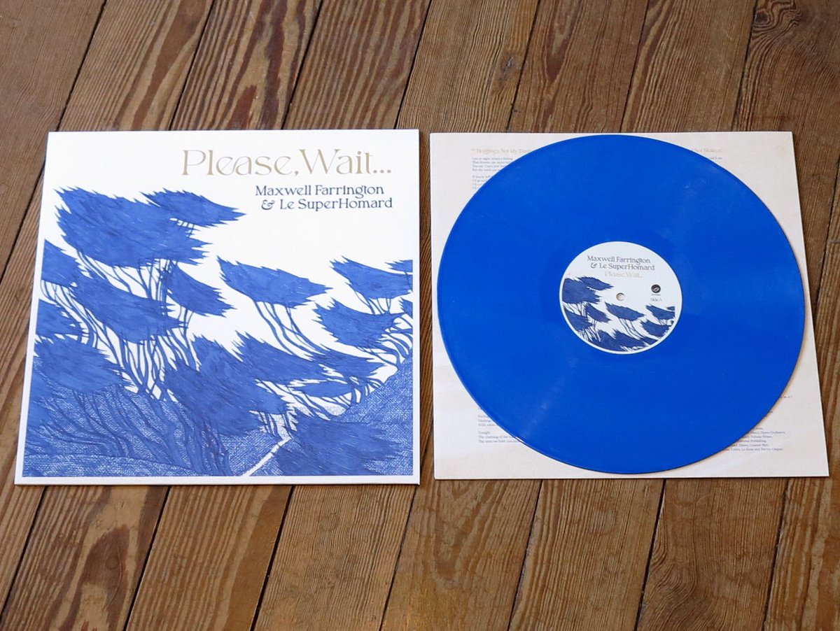 A l'occasion du Bandcamp Friday, notre nouvel album 'Please, Wait...' (vinyle bleu/noir, CD) vous attend chez @talitres . Soyez chébran, soyez cablé, faites vous plaisir ou faite plaisir à une belle personne avec un de ces superbes objets sonores : bit.ly/pleasewaitbc