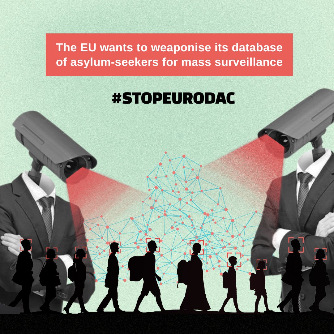 🚨 80+ legal experts on protecting the rights of migrants have raised their concerns about expansion of #EURODAC.

It will significantly harm people & threaten their #FundamentalRights.

Read the experts' letter calling on EU lawmakers to #StopEURODAC: edri.org/wp-content/upl…