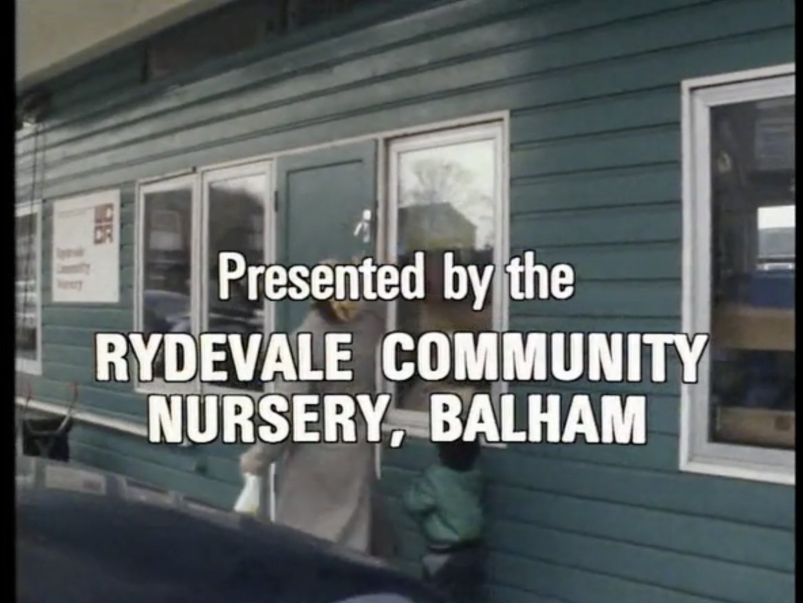 And finally: 'If the good Lord had intended. presented by The Rydevale Community Nursery ' (date?, ~30min): made with the Community Programme Unit for Open Door