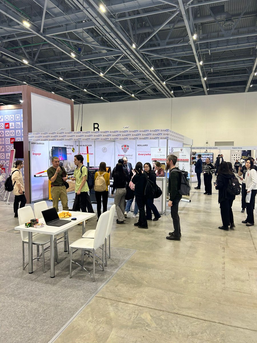 3rd Day at Kazakhstan Security Systems Exhibition.
We would be glad to welcome you at our stand.
📍Stand: B35

Kazakistan Güvenlik Fuarı'nda 3. Gün!
Tüm ziyaretçilerimizi standımıza bekleriz.
📍Stant: B35
#kazakhstansecurity #kazakhstanexhibition #armakontrol