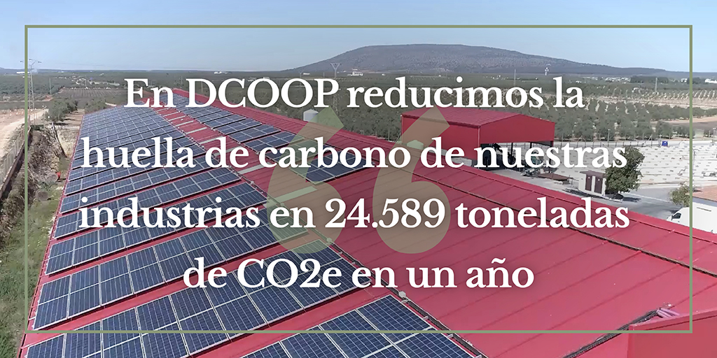 En DCOOP Cuidamos del Medioambiente con nuestra actividad de manera consciente y responsable. Prueba de ello son las 24.589 toneladas de emisiones de CO2 reducidas en un año en el entorno de nuestras industrias. Este logro ha sido verificado por SGS. goo.su/sPjof