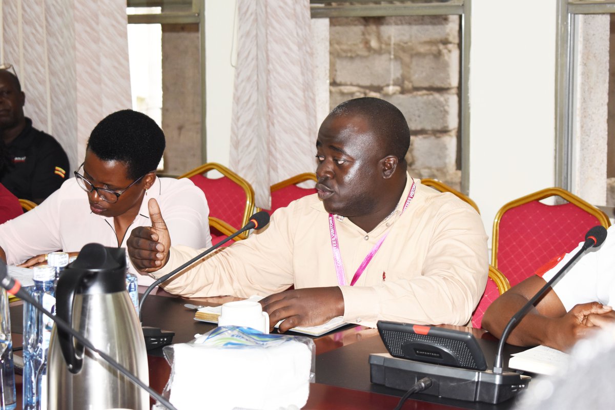 Amref_Uganda's tweet photo. Grateful for the opportunity to contribute to the Rain Water Harvesting Bill with @Parliament_Ug's Dep't of Legislative Services. Our insights emphasized Inclusive drafting, diverse collection methods, env'tal conservation, and water safety for community #Health. #AmrefWASHImpact https://t.co/mJqLPnXSP6