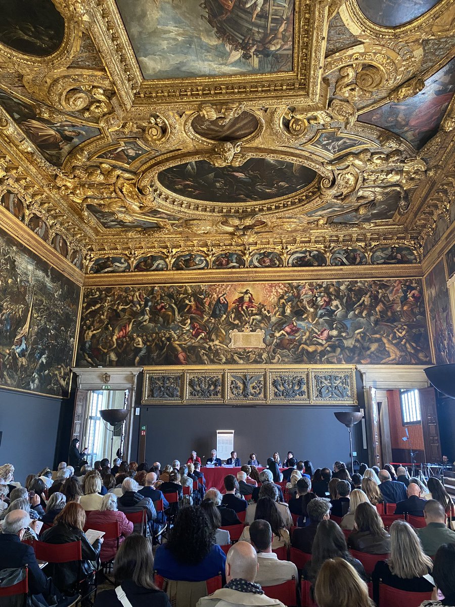 In corso a Palazzo Ducale l’inaugurazione della mostra “I Mondi di Marco Polo. Il viaggio di un mercante veneziano del Duecento”, in programma dal 6 aprile al 29 settembre. #MarcoPolo700 🌐 palazzoducale.visitmuve.it/marcopolo