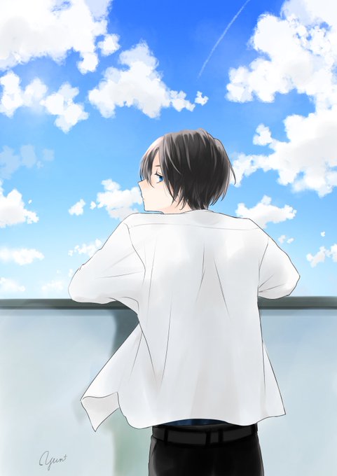 「contrail sky」 illustration images(Latest)