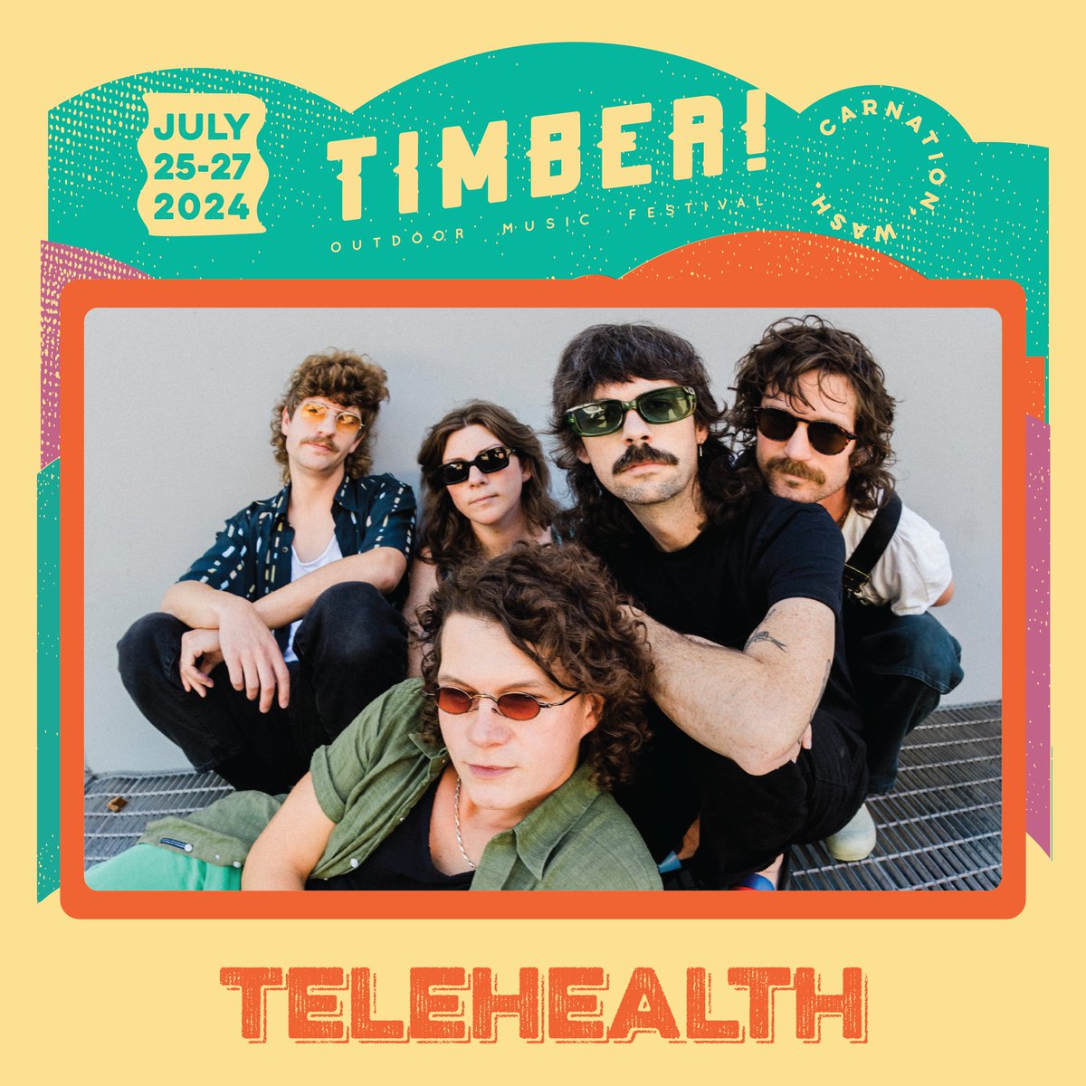 Telehealth brings unpredictable fun to Timber! on Saturday, July 27. Don't miss it! Get your tickets at timbermusicfest.com.