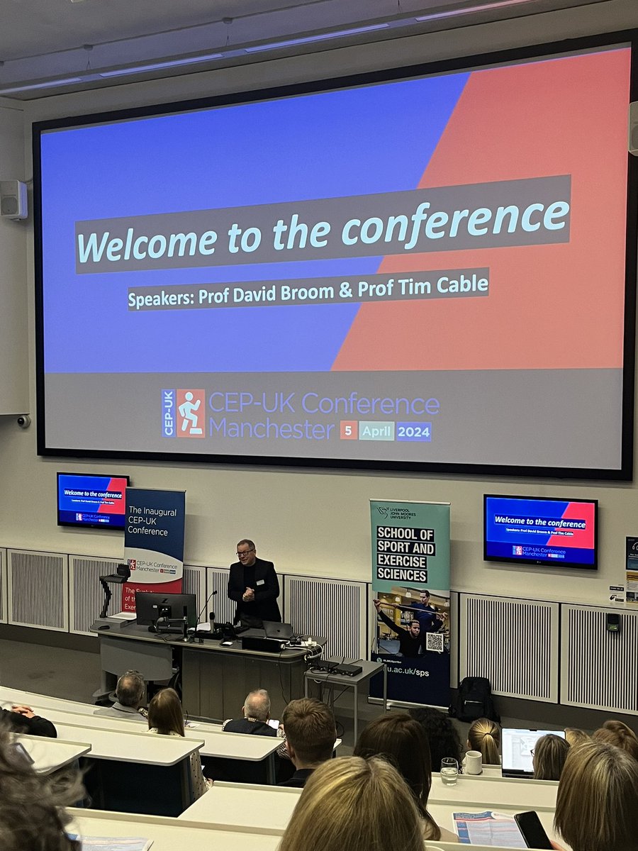 Enjoying the inaugural CEP-UK Conference @ClinExPhysUK today at @ManMetUni 🥳