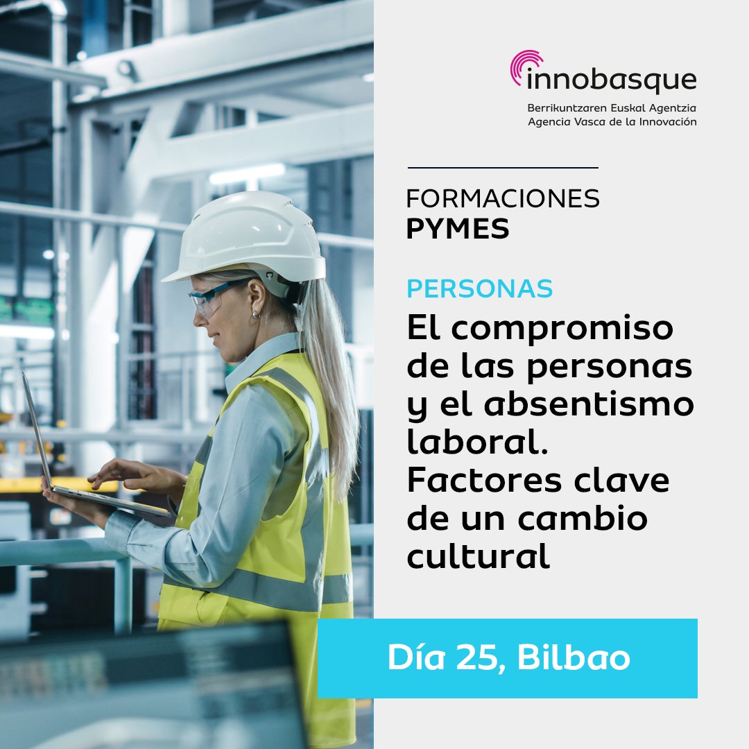 17/04🔵La estrategia de marca para la captación de clientes y talento 18/04🔵Vigilar nuestro entorno para innovar y anticiparnos al futuro: Iniciación 23/04🔵Taller de Compra Pública Innovadora 25/04🔵El compromiso de las personas y el absentismo laboral ℹ️bit.ly/3I1fEa1