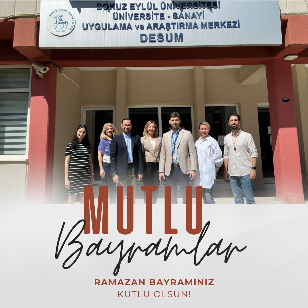 DESUM ve DETTO ailesi olarak Ramazan Bayramınızı en içten dileklerimizle kutlar; sağlık, mutluluk ve huzur dileriz.