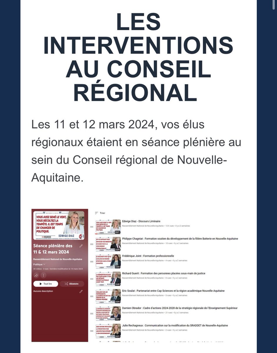 📧 La lettre d’information de vos conseillers régionaux du groupe @RNational_NA est arrivée ! Retrouvez les interventions, les communiqués de presse, les déplacements de terrain de vos élus et abonnez-vous ! 👉🏻 62ppu.r.a.d.sendibm1.com/mk/mr/sh/SMJz0…