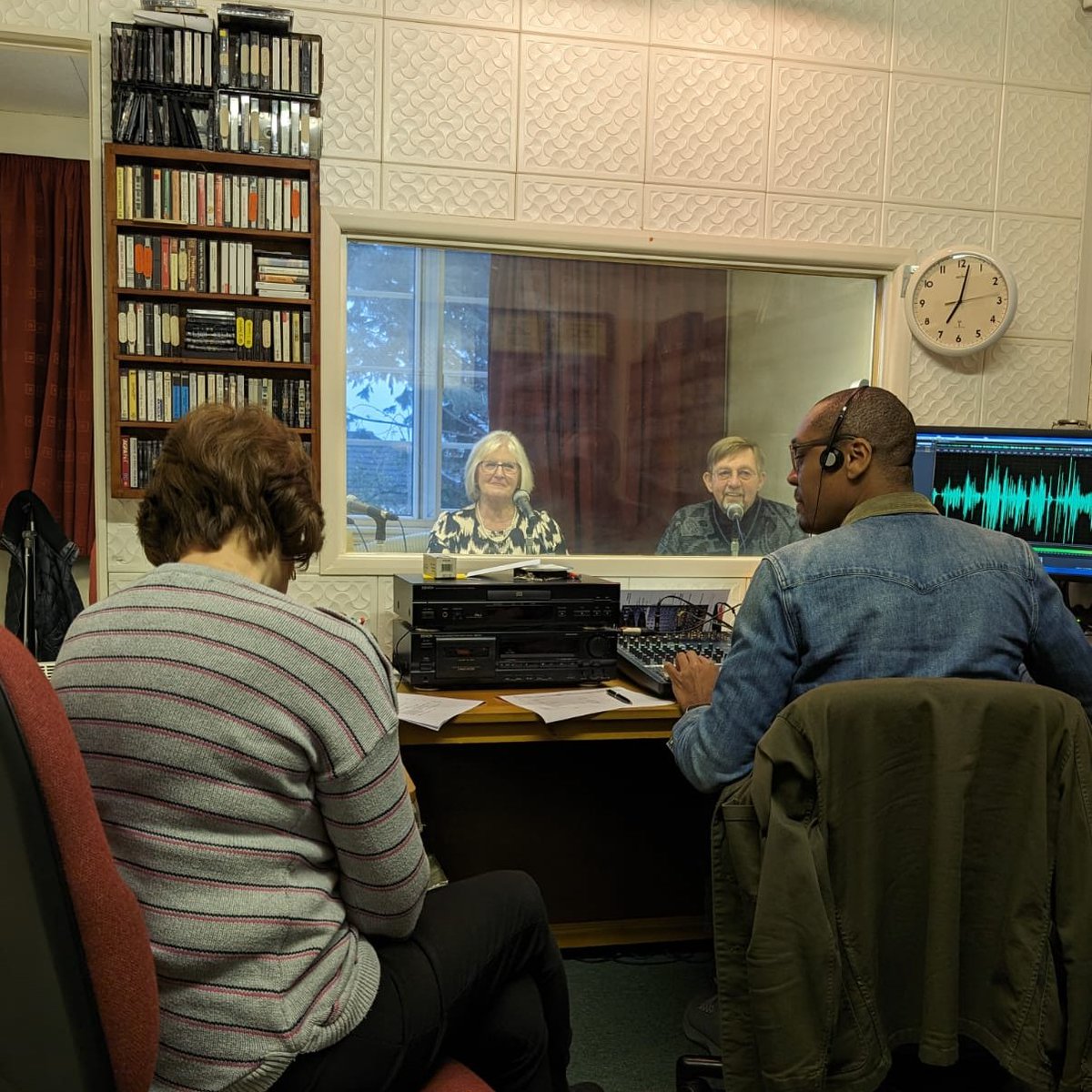 Bromley & District Talking Newspaper Association has been recording & distributing free local news updates for visually impaired residents since 1975. The Mayor joined them recently for their weekly recording, where he shared briefly about his year as Mayor. #ProudOfBromley