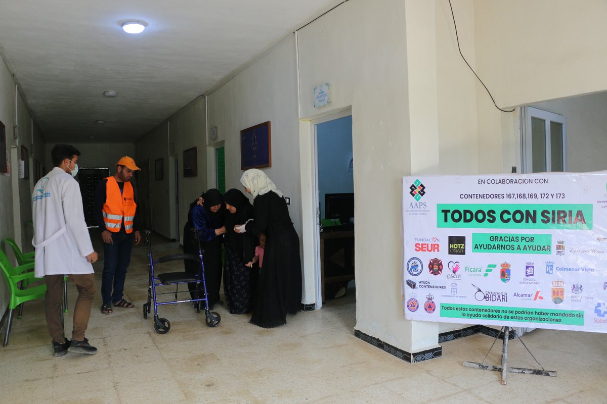 💚 Hoy conmemoramos el Día Mundial de la Salud. 

➡️ Desde AAPS nos esforzamos por cuidar la salud de la población refugiada de Siria, mediante el envío de materiales (sanitarios, juguetes, etc.) y proyectos que buscan mejorar su situación.

🤝 Colabora: aaps.es/donacion