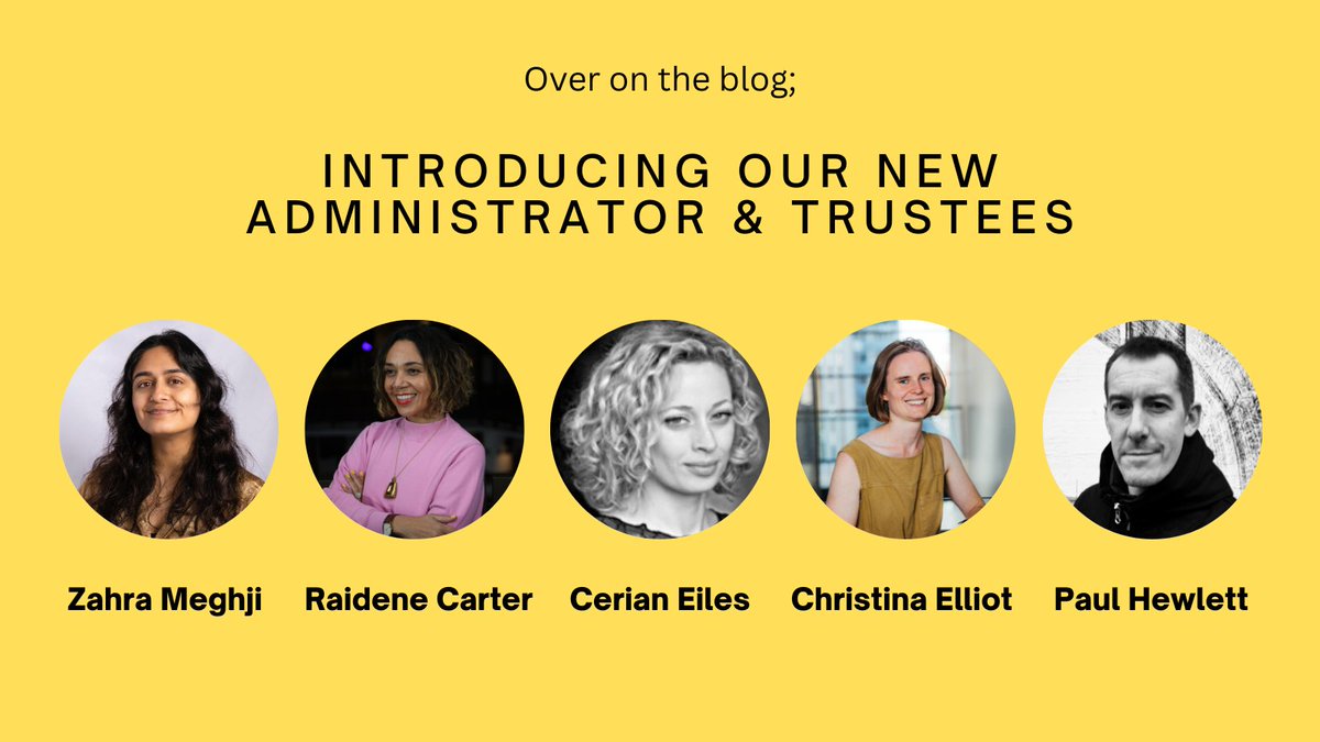EXCITING NEWS 💫 We are delighted to welcome Zahra Meghji as our new Administrator – joining our Birmingham team, alongside Raidene Carter, Cerian Eiles, Christina Elliot and Paul Hewlett as new trustees of the China Plate board. Find out more ➡️ bit.ly/ADTRBlog