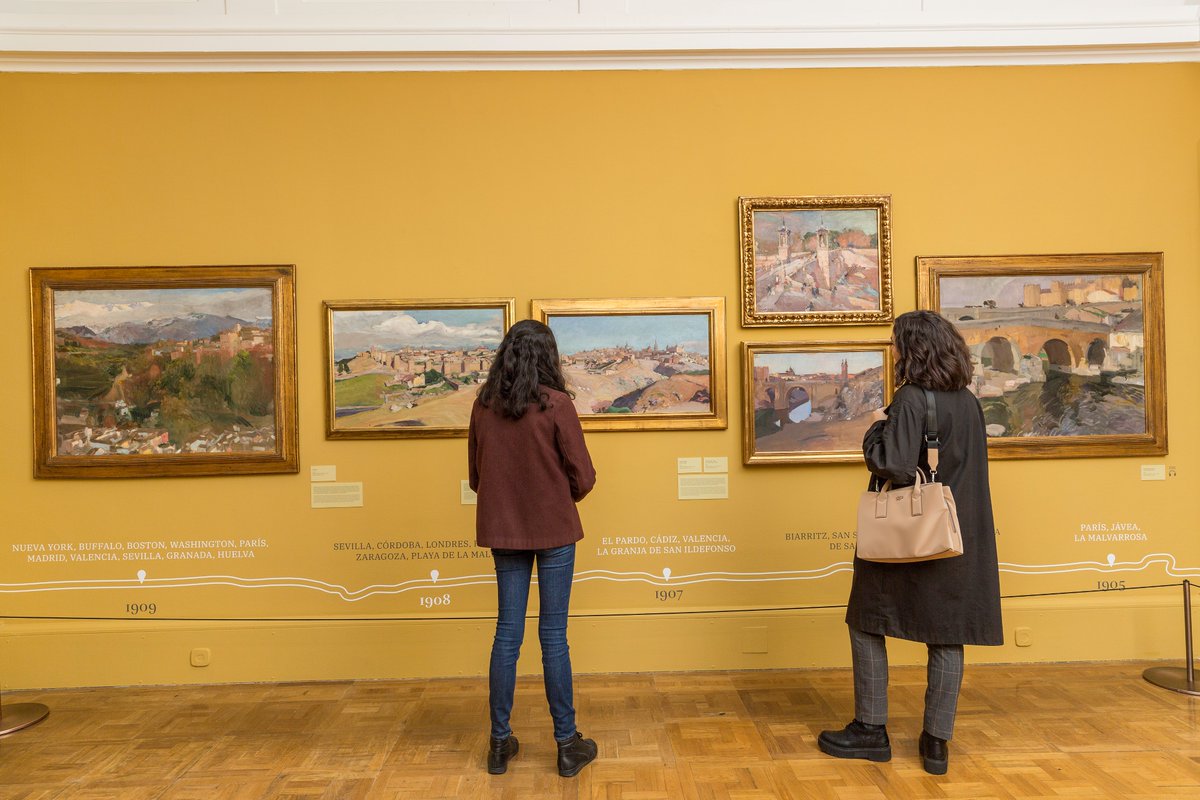 🤩¡Aprovecha los últimos días para visitar nuestra exposición temporal “Sorolla, viajar para pintar. Otra visión de España”! 😉¡No te la pierdas!😉 📌Museo Sorolla, Madrid 📅Hasta el 14 de abril de 2024. #CentenarioSorolla #ViajarParaPintar