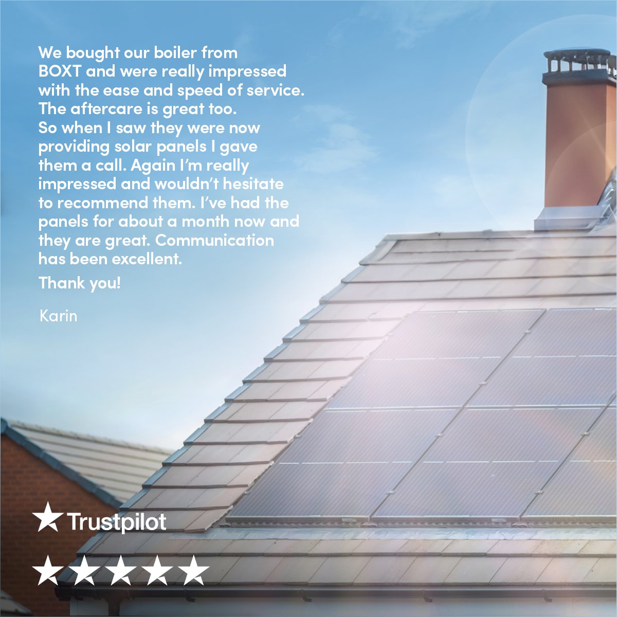 🌟 From boilers to solar panels, with over 26,000 5-star reviews on TrustPilot, you know you can rely on BOXT for all your home energy solutions. 🌟