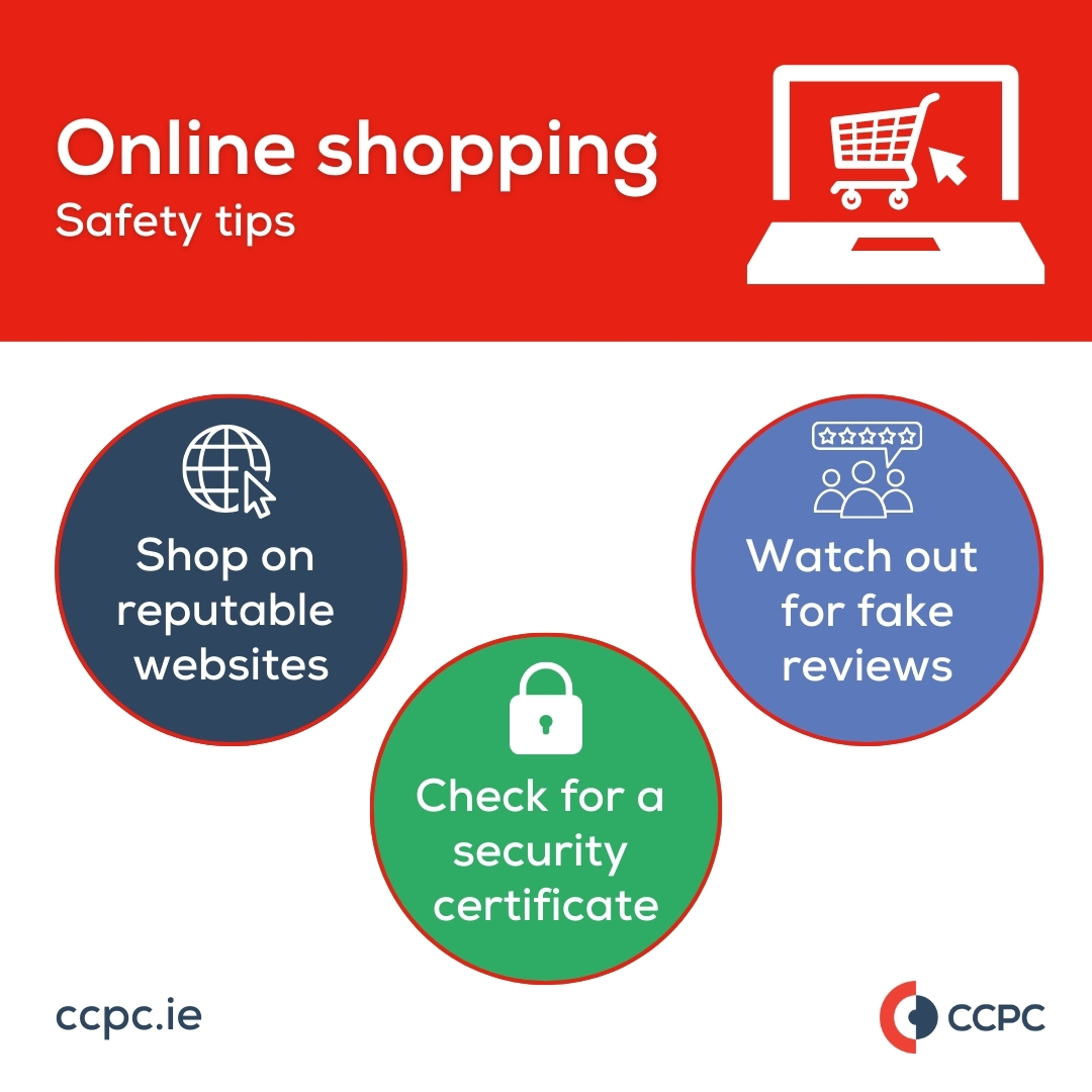 ⚠️ Shopping online is easy, but you need to be careful and think before you click! 🗺️ To help, we’ve put together a road map for navigating your digital shopping journey. Check it out ▶️ bit.ly/3xvcpVX