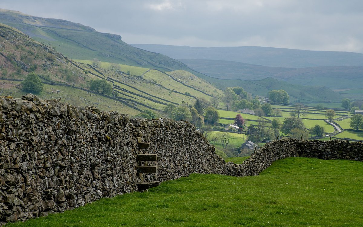 Walking in the Yorkshire Dales.
