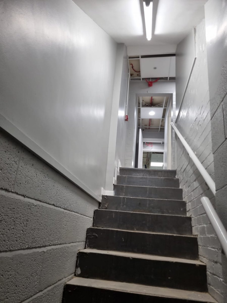 Finishing the week as we started showcasing completed walkways and stair refurbishments to support and encourage greater usage #movemoremonth #refurbishment #fitout
