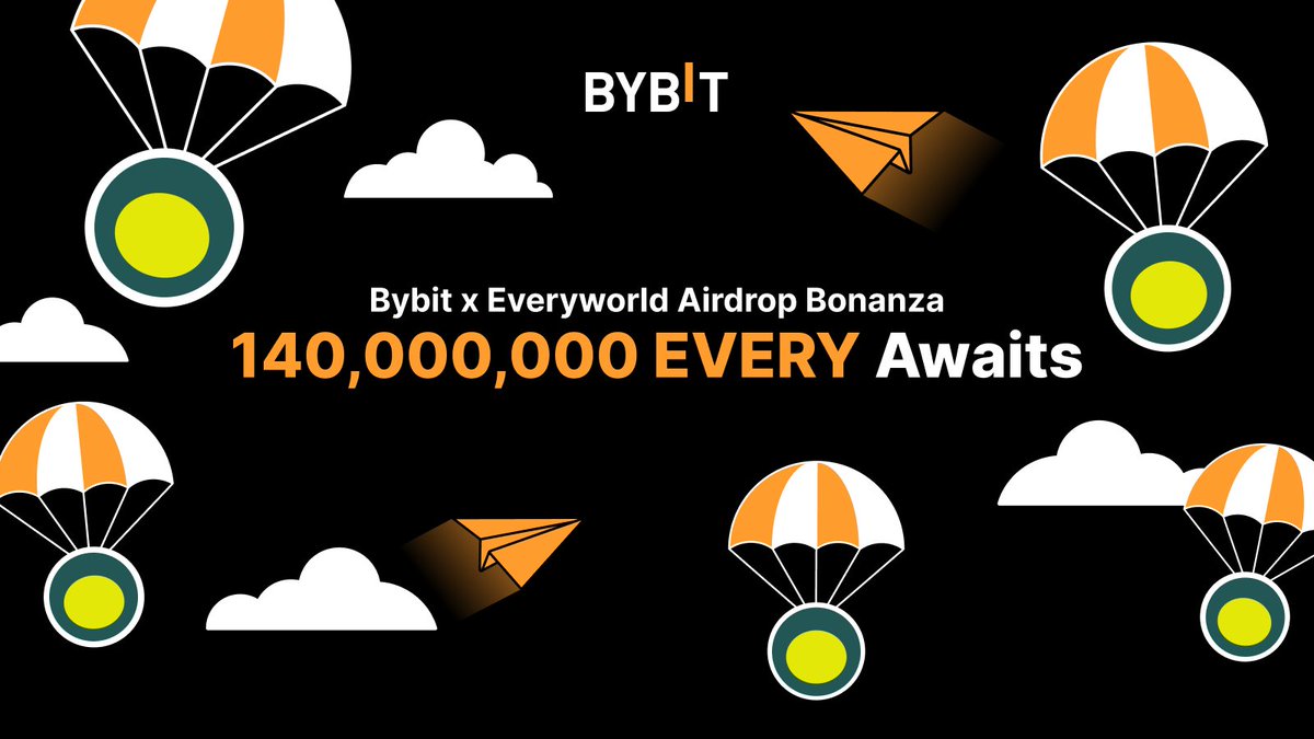 🚀 $EVERY is officially listed on #BybitSpot with @JoinEveryworld! Grab your share of the 140,000,000 $EVERY prize pool! 🎁 Join the listing event to claim your prize. 💫 Join Event: i.bybit.com/a7babwu 📈 Trade Now: i.bybit.com/EEHxabW #TheCryptoArk #BybitListing