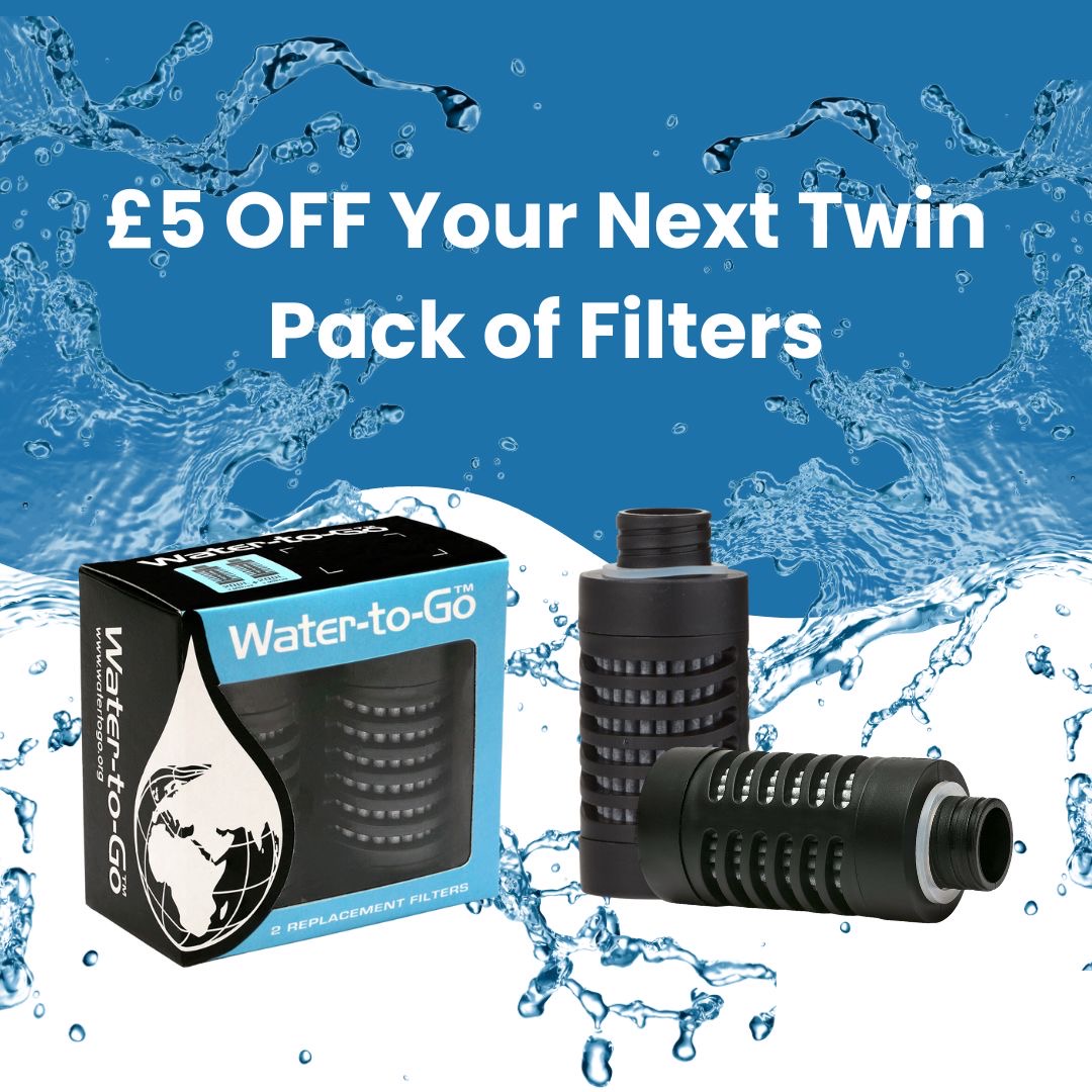 Want this discount code!? 🤑 💦 We've decided to give you all a £5 discount on your next twin pack of filters!  In return we would massively appreciate if you gave our new Facebook page some love. 💙  Use code: Subs5 at checkout. #waterbottlefilters #discountcode #watertogo