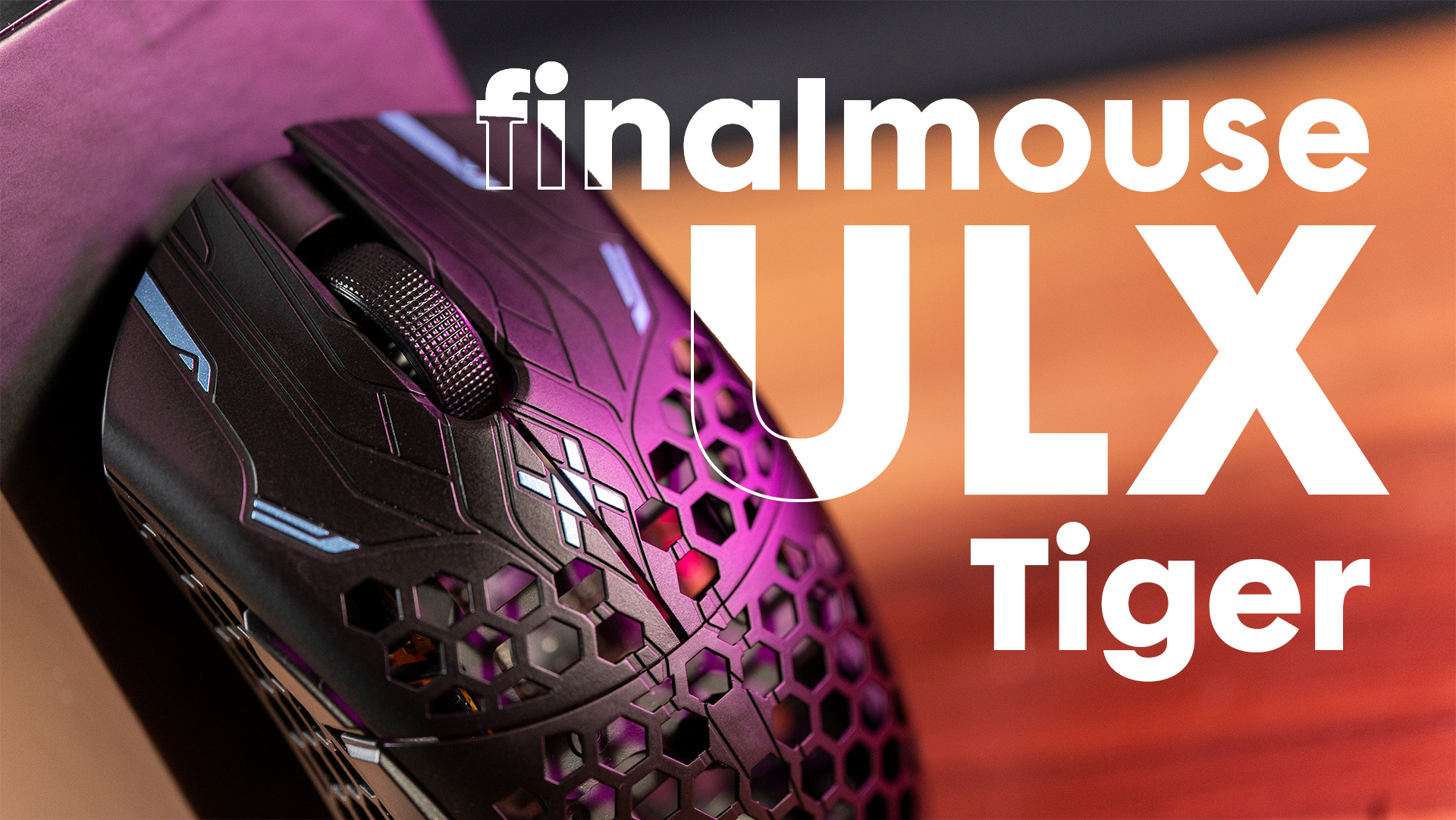 Finalmouse Ultralight X tiger(Lサイズ)（Seems like large mice aren 