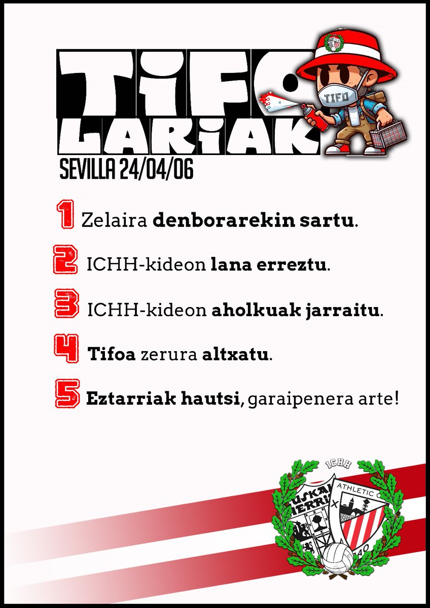 📢 Harmailatik ere partiduak irabazten direlako... San Mameseko arima eraman dezagun Cartujara! Horretarako Athleticzale guztien laguntza behar dugu! ⬇️