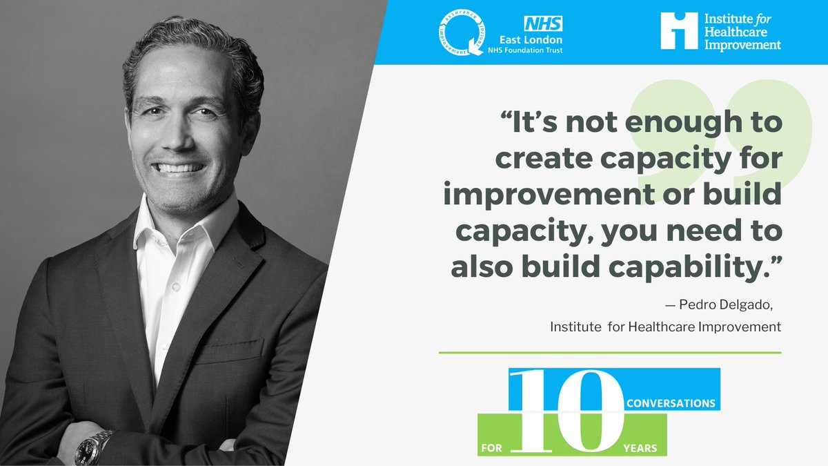 How can #Improvement capacity and capability support an organisation’s journey to embed #QualityImprovement? Join @DrAmarShah in conversation with @rlloyd66 and @okPedroDelgado from @TheIHI 🎦 Watch here youtube.com/watch?v=EeKFkz… #QITwitter #QI