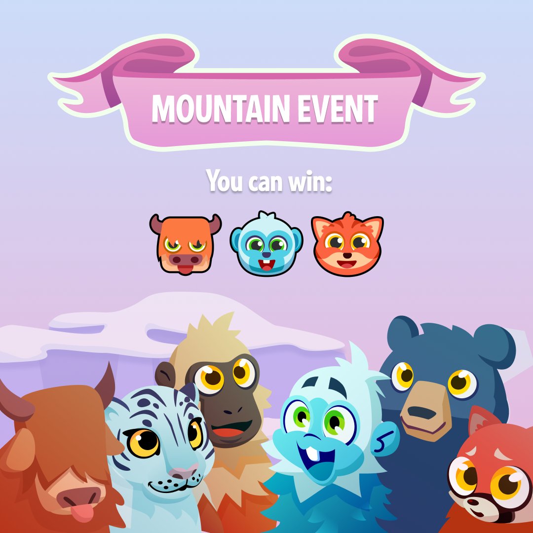 Ruzzlers, the peaks are calling at our thrilling Mountain Bash! 🏔️ Ready to tackle the challenge? 

 📲 Join the fun:
Apple  👉 apple.co/3B4MRhe
Android  👉 bit.ly/3M2ePQX