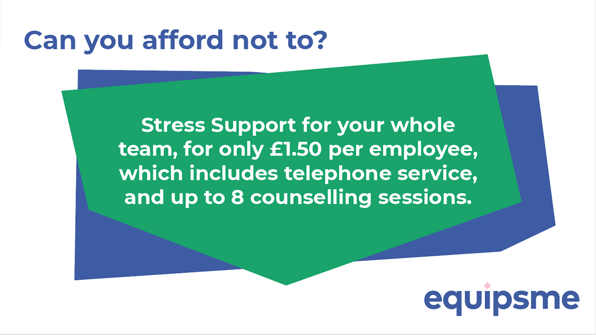 Did you know that stress, especially workplace stress, is a major trigger for mental health issues? If you're looking to support your employees' mental health and well-being, check out Equipsme's stress support line: hubs.ly/Q02q5c-W0 #MentalHealth #EmployeeWellness