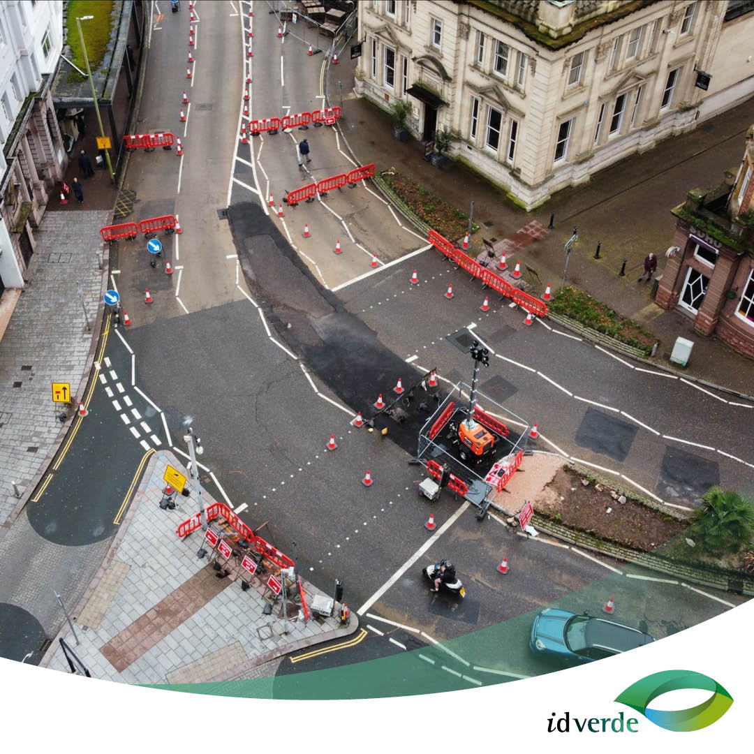 The Strand, Torquay, is undergoing the biggest #transformation that Torquay has seen in decades. Started in November 2023 and due to finish this Autumn, idverde’s Dan Hill and Jaimie Monteiro have been key in implementing the temporary #TrafficManagement to keep the area flowing