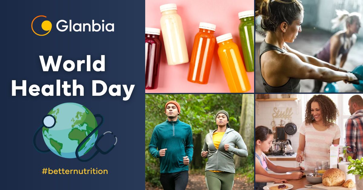 Glanbia exists to deliver better nutrition for every step of life’s journey. On World Health Day, we recognise the relevance of our purpose in a world where health & wellness are core consumer needs. Learn more about our Health and Safety performance here: ow.ly/NSyN50R91Nc