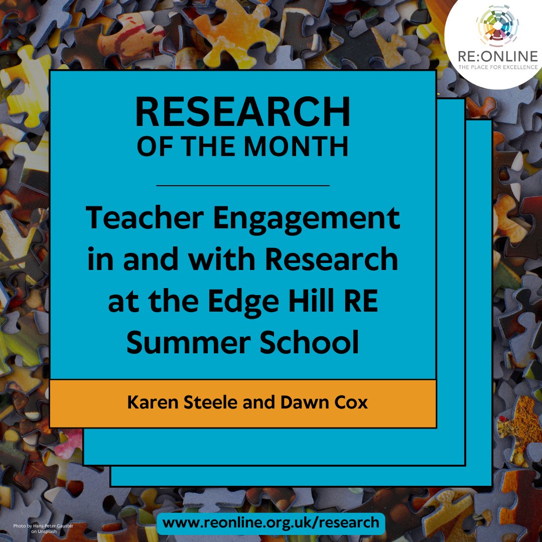 Are you an RE teacher looking to improve your subject knowledge? Why not check out the Edge Hill RE summer school? This years theme is 'spooky religion' 👻 Listen to Karen and Dawn share their experience and what you can expect if you attend: reonline.org.uk/research/resea… #TeamRE